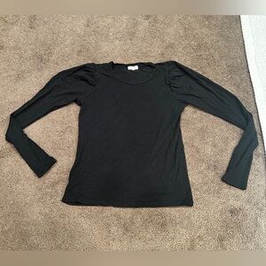Goldie Black Long Sleeve Top